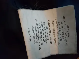 Chaqueta Polo Ralph Lauren Azul