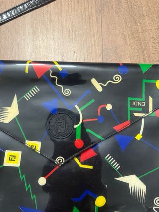 Tracolla Fendi Vintage Anni '80 Multicolor