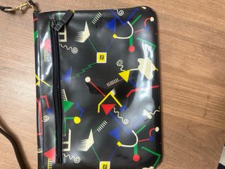 Tracolla Fendi Vintage Anni '80 Multicolor