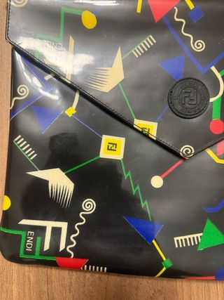 Tracolla Fendi Vintage Anni '80 Multicolor