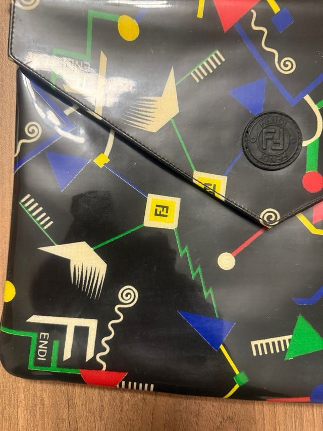 Tracolla Fendi Vintage Anni '80 Multicolor