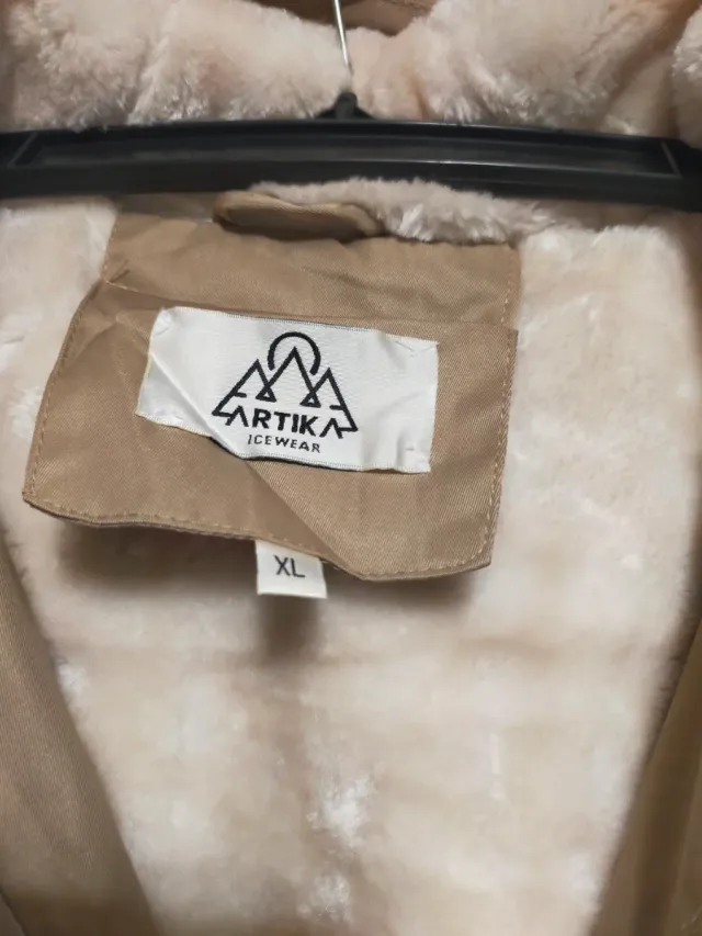 Abrigo ARTIKA beige mujer , nuevo