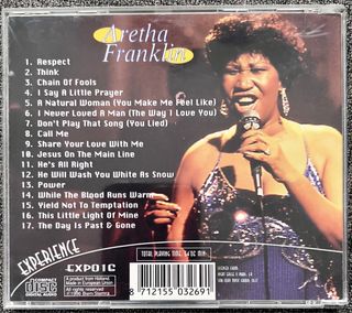 CD Aretha Franklin Experience R&B Soul