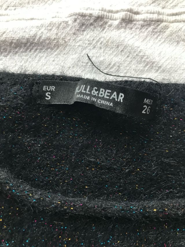 Jersey negro con brillos