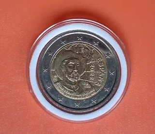 Moneda 2€ España Juan Sebastián Elcano 2022