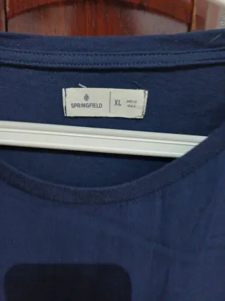 Blusa Springfield Azul Talla XL