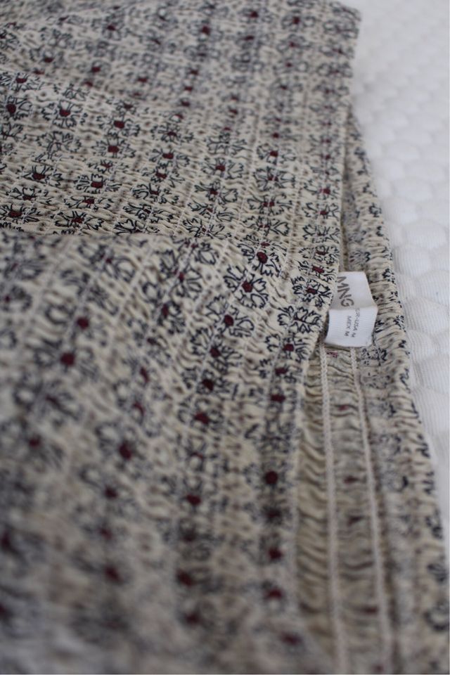 Falda Mango Teen fruncida estampado flores