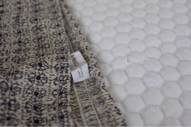 Falda Mango Teen fruncida estampado flores