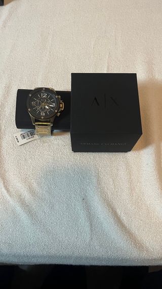 Reloj Armani Exchange Street Cronógrafo Dorado