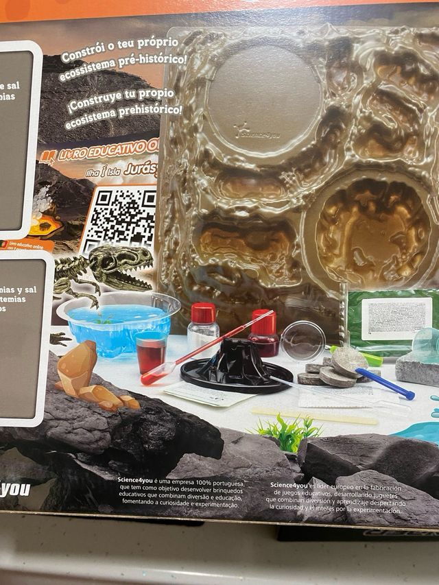 Juego Educativo Isla Jurásica Science4you