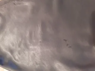 Top plateado escote pico