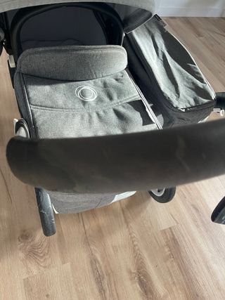 Carrito Gemelar Bugaboo Donkey Gris