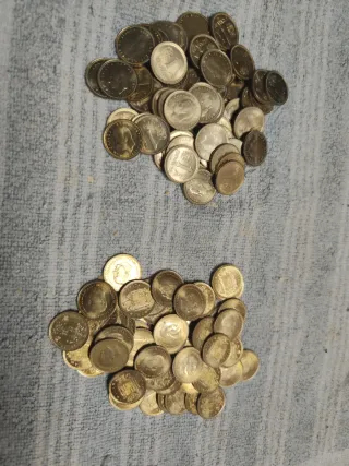 Lote de Monedas 1 Peseta Sin Circular