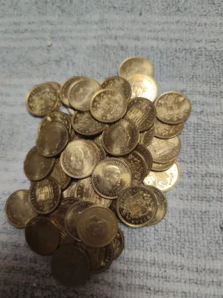 Lote de Monedas 1 Peseta Sin Circular
