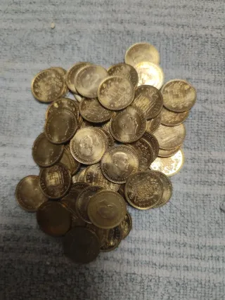Lote de Monedas 1 Peseta Sin Circular