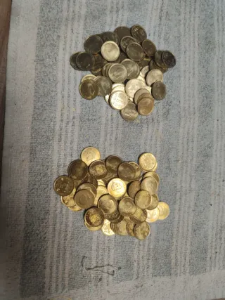 Lote de Monedas 1 Peseta Sin Circular