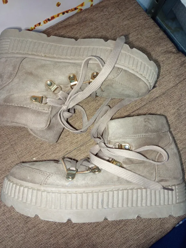 Botín mujer marrón talla 38