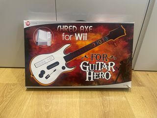 Guitarra Guitar Hero + guitar Hero Aerosmith (wii)