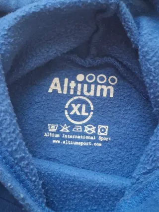 Sudadera deportiva azul