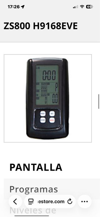 Bicicleta Indoor BH ZS800 Sin Usar