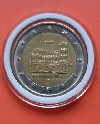 Moneda 2 euros Renania-Palatinado 2017
