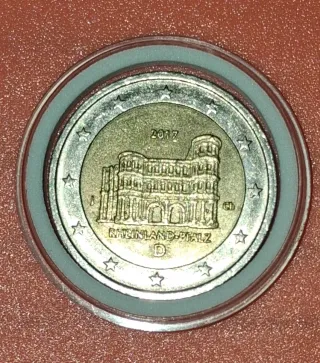 Moneda 2 euros Renania-Palatinado 2017