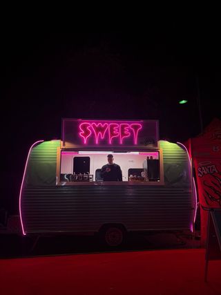 Food truck lista para trabajar