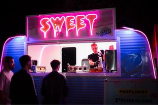 Food truck lista para trabajar