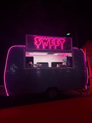 Food truck lista para trabajar