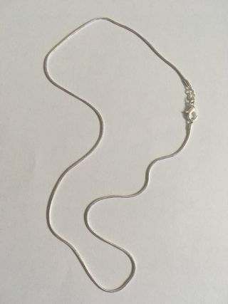 Cadena de plata unisex