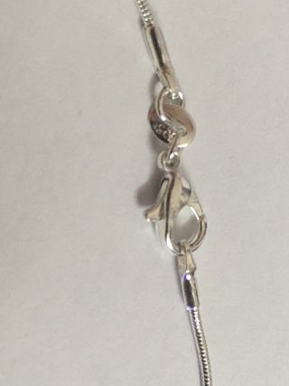 Cadena de plata unisex