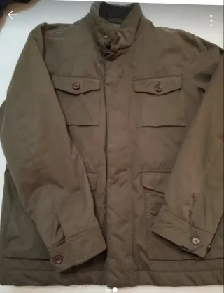 Cazadora Dustin verde oliva