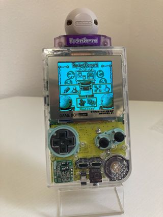 Fotocamera Nintendo Pocket per Game Boy, trasparente lilla
