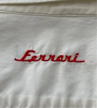 Camisa Ferrari Blanca Talla L