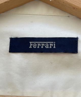 Camisa Ferrari Blanca Talla L