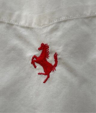 Camisa Ferrari Blanca Talla L