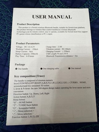 Mando para Nintendo Switch y OLED