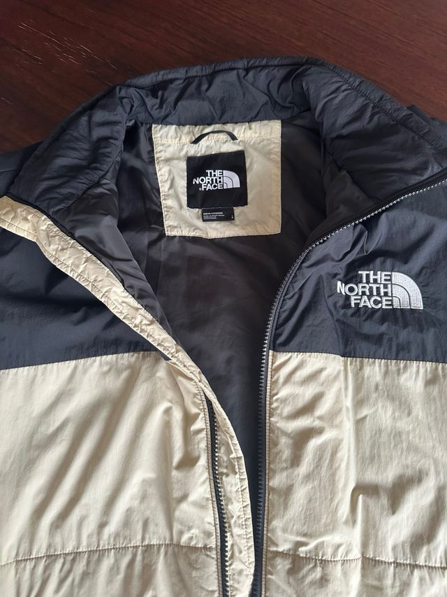 Chaqueta The North Face Beige y Negra