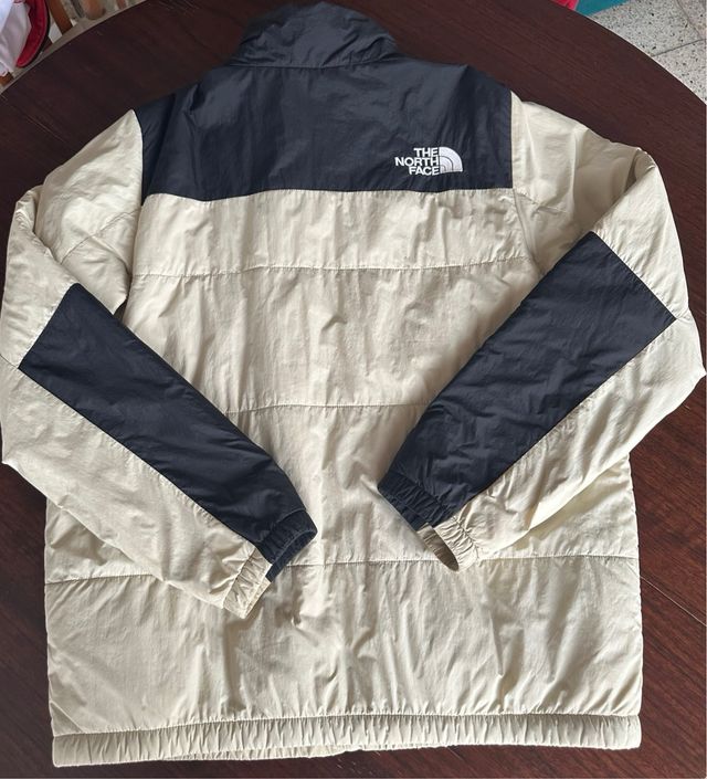 Chaqueta The North Face Beige y Negra
