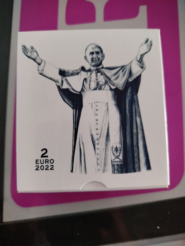Moneda Vaticano Papa Paolo VI 1897-2022