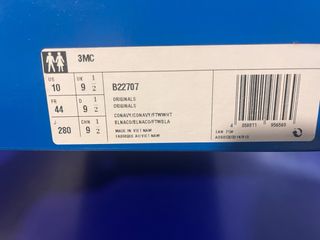 Adidas 3MC Talla 44 Azul Marino