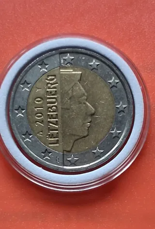Moneda 2 Euros Luxemburgo 2010