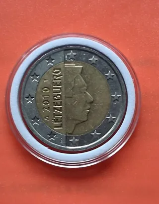 Moneda 2 Euros Luxemburgo 2010