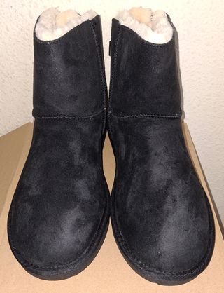 Botines Geographical Norway Negro y Plata