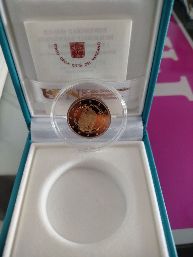 Moneda Vaticano Cappella Sistina 1994-2019