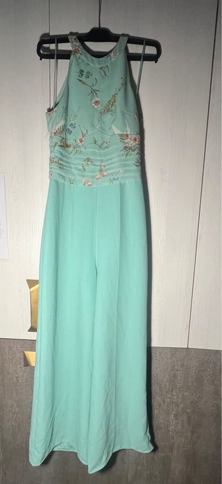 Mono turquesa flores boda fiesta