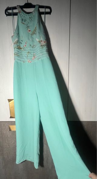 Mono turquesa flores boda fiesta