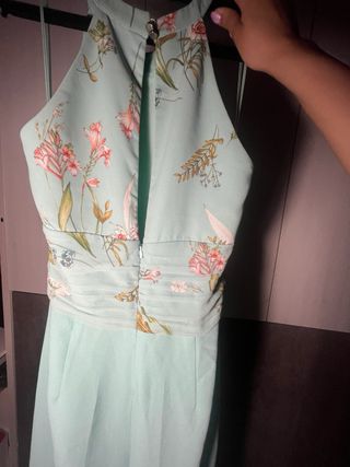 Mono turquesa flores boda fiesta