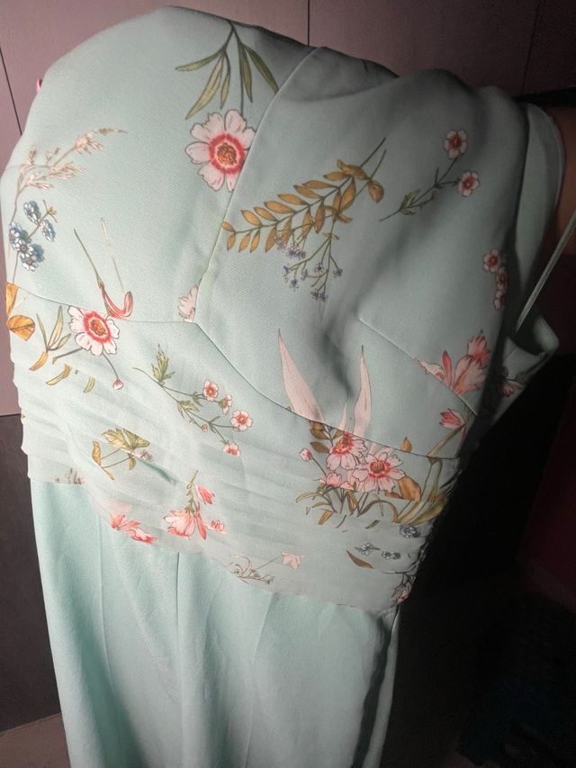 Mono turquesa flores boda fiesta