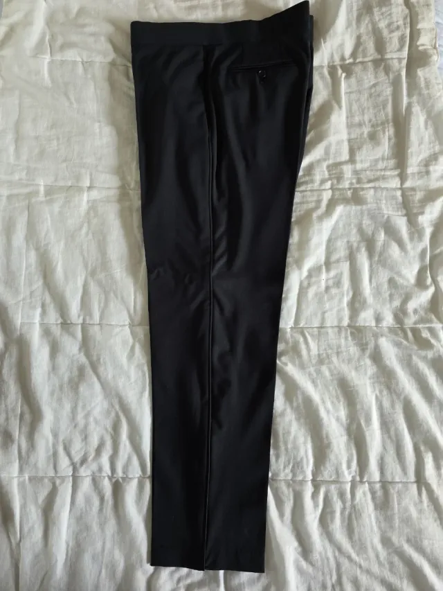 Traje Armani Negro Hombre